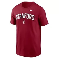 Stanford Cardinal NCAA Nike Primetime Arch Stack T-Shirt