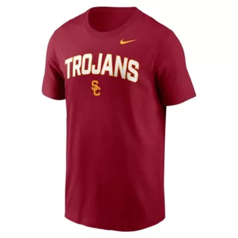 NCAA Nike USC Trojans Primetime Arch Stack T-Shirt