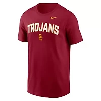 NCAA Nike USC Trojans Primetime Arch Stack T-Shirt