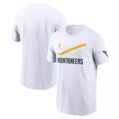 NCAA Nike West Virginia Mountaineers Primetime 2-Hit Swoosh T-Shirt