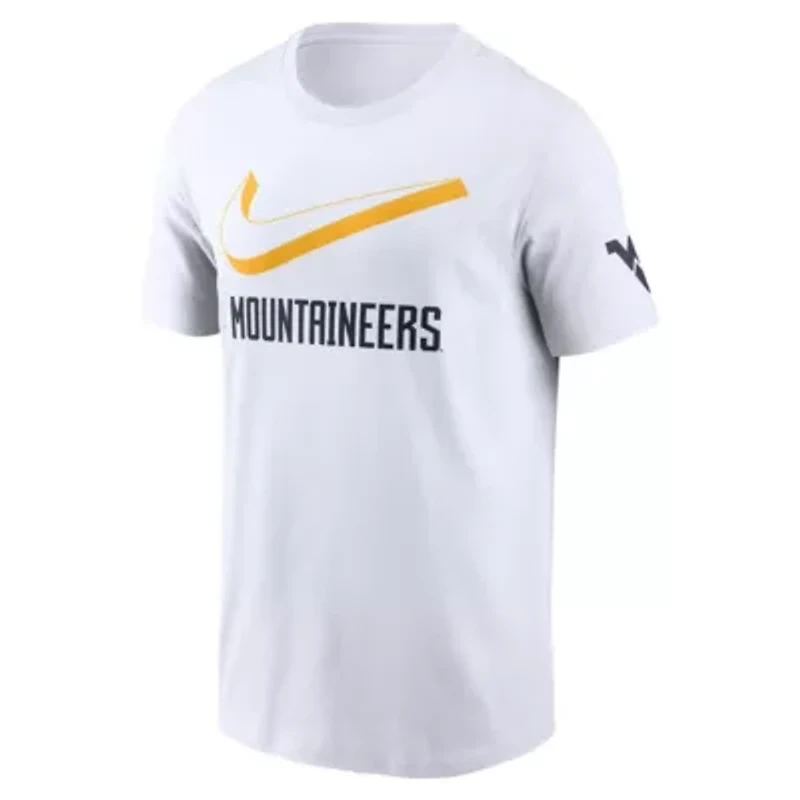 NCAA Nike West Virginia Mountaineers Primetime 2-Hit Swoosh T-Shirt