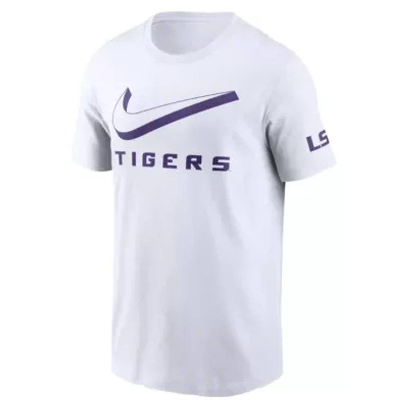 NCAA Nike LSU Tigers Primetime 2-Hit Swoosh T-Shirt