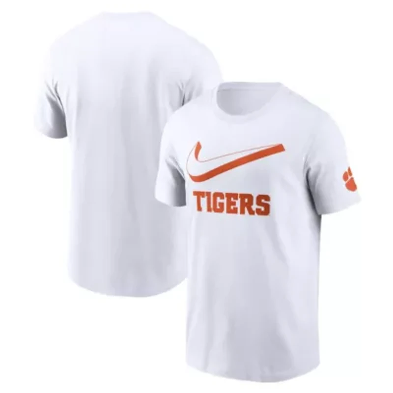 NCAA Nike Clemson Tigers Primetime 2-Hit Swoosh T-Shirt