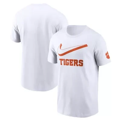 NCAA Nike Clemson Tigers Primetime 2-Hit Swoosh T-Shirt