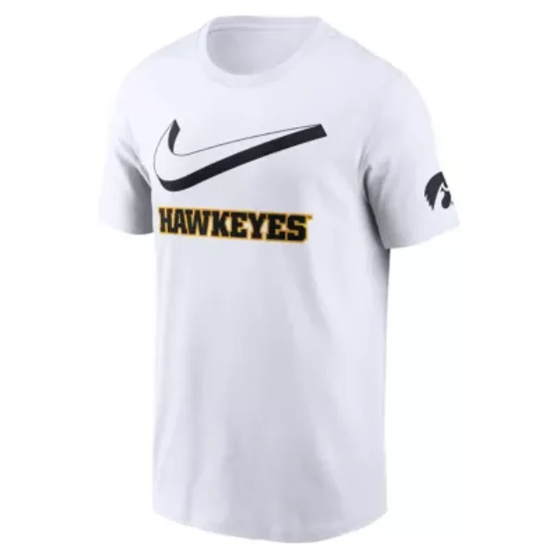 NCAA Nike Iowa Hawkeyes Primetime 2-Hit Swoosh T-Shirt