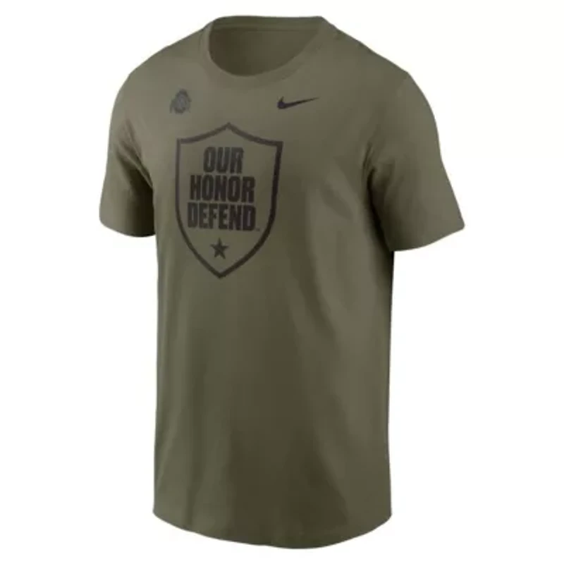 NCAA Nike Ohio State Buckeyes Primetime Logo Dri-FIT T-Shirt