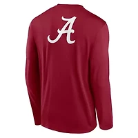 Alabama Crimson Tide NCAA Nike Primetime Campus 2-Hit Legend Dri-FIT Long Sleeve T-Shirt