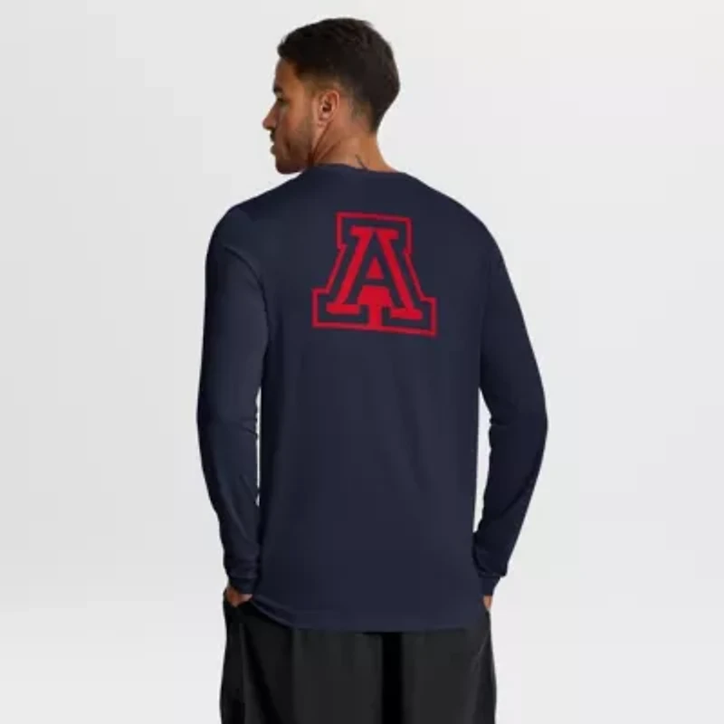 NCAA Nike Arizona Wildcats Primetime Campus 2-Hit Legend Dri-FIT Long Sleeve T-Shirt