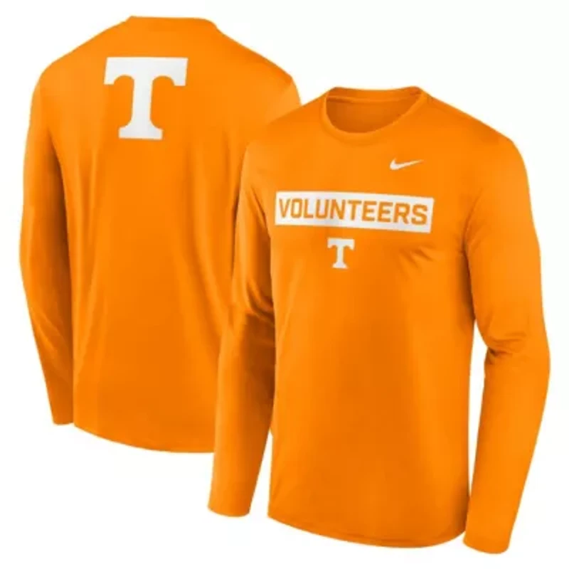 NCAA Nike Tennessee Volunteers Primetime Campus 2-Hit Legend Dri-FIT Long Sleeve T-Shirt