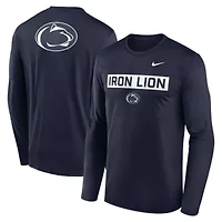 NCAA Nike Penn State Nittany Lions Primetime Campus 2-Hit Legend Dri-FIT Long Sleeve T-Shirt