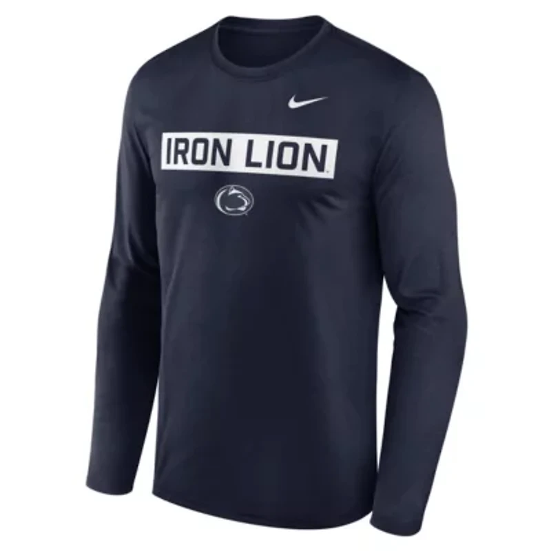 NCAA Nike Penn State Nittany Lions Primetime Campus 2-Hit Legend Dri-FIT Long Sleeve T-Shirt