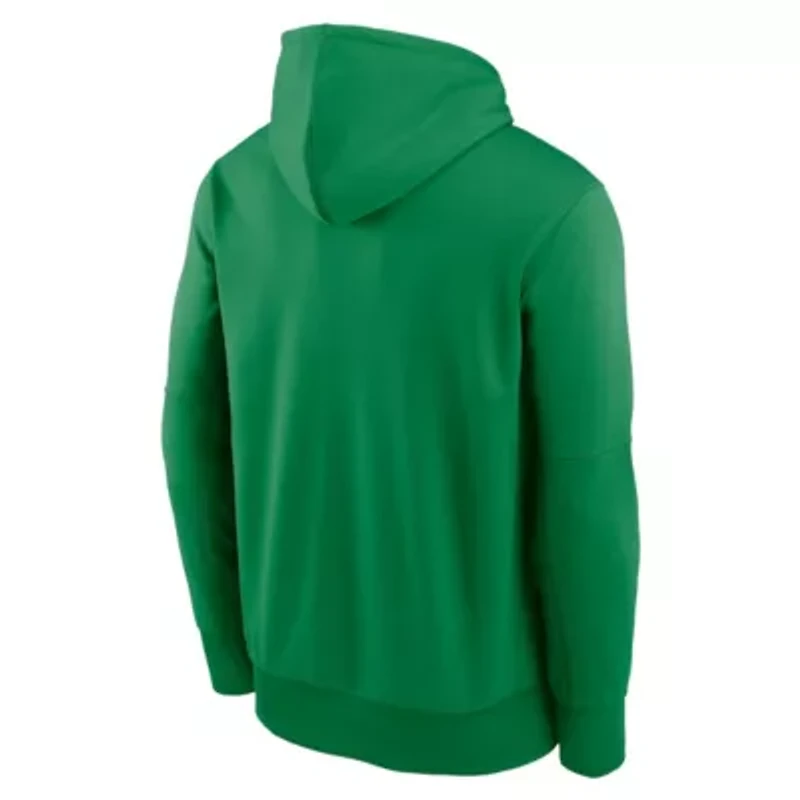 NCAA Nike Oregon Ducks Team Stacked Performance Pullover Hoodie