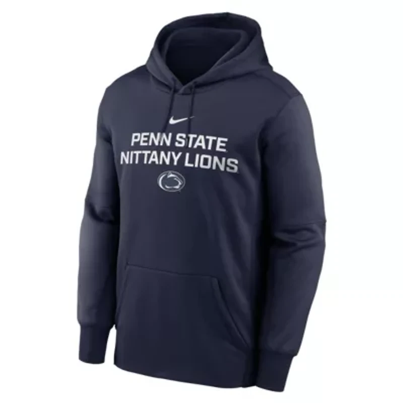 NCAA Nike Penn State Nittany Lions Team Stacked Performance Pullover Hoodie