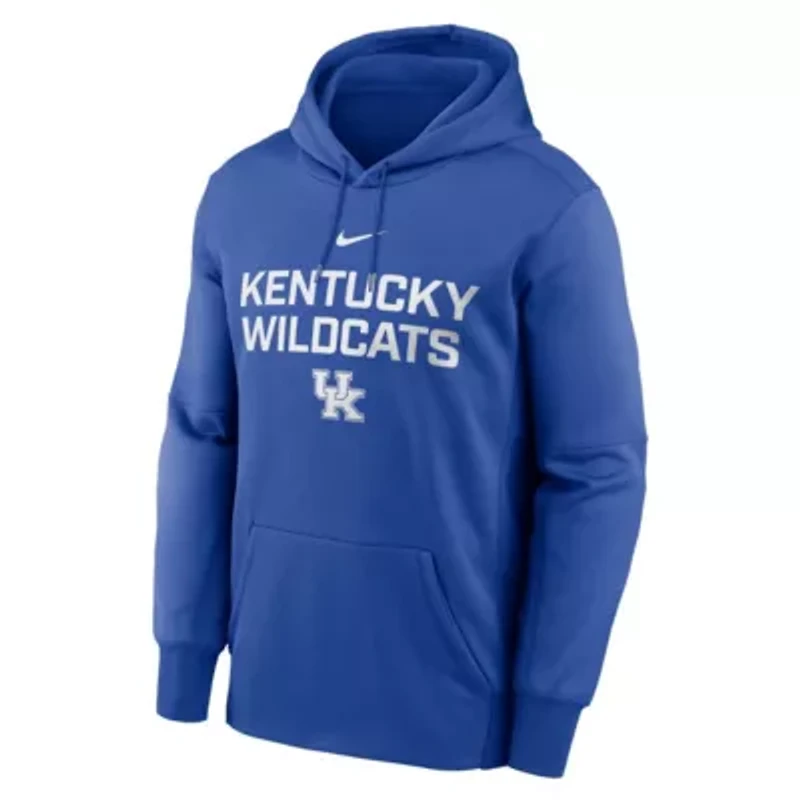 NCAA Nike Kentucky Wildcats Team Stacked Performance Pullover Hoodie