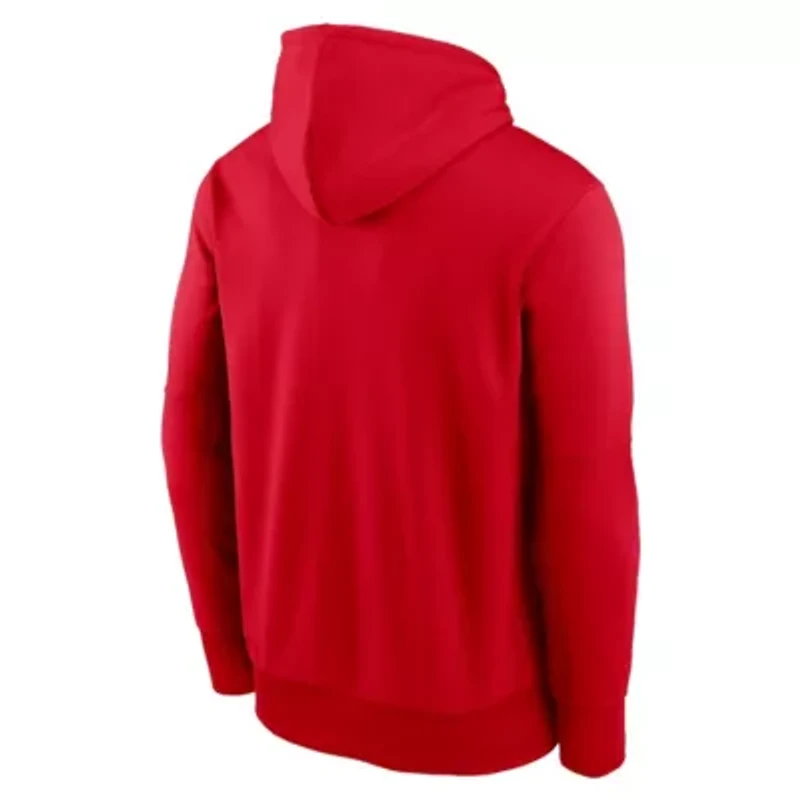 NCAA Nike Ohio State Buckeyes Team Stacked Performance Pullover Hoodie