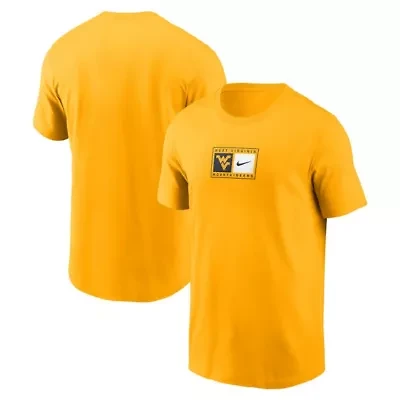 NCAA Nike West Virginia Mountaineers Campus Logo Swoosh T-Shirt