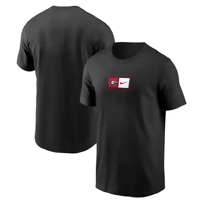 NCAA Nike Georgia Bulldogs Campus Logo Swoosh T-Shirt