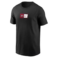 NCAA Nike Georgia Bulldogs Campus Logo Swoosh T-Shirt
