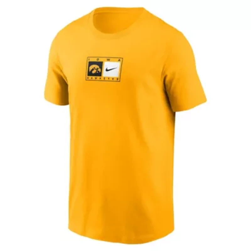 NCAA Nike Iowa Hawkeyes Campus Logo Swoosh T-Shirt