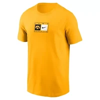 NCAA Nike Iowa Hawkeyes Campus Logo Swoosh T-Shirt