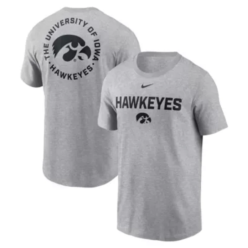 NCAA Nike Iowa Hawkeyes Campus 2-Hit T-Shirt