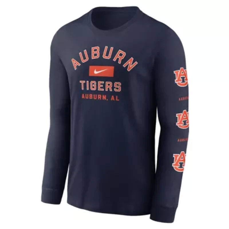 NCAA Nike Auburn Tigers Classic Location Long Sleeve T-Shirt