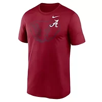 Alabama Crimson Tide NCAA Nike Campus Shadow Legend Performance T-Shirt