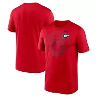 NCAA Nike Georgia Bulldogs Campus Shadow Legend Performance T-Shirt