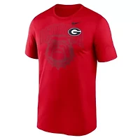 NCAA Nike Georgia Bulldogs Campus Shadow Legend Performance T-Shirt