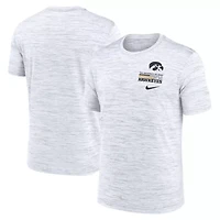 NCAA Nike Iowa Hawkeyes Velocity Stacked Dri-FIT T-Shirt
