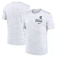 NCAA Nike Michigan State Spartans Velocity Stacked Dri-FIT T-Shirt