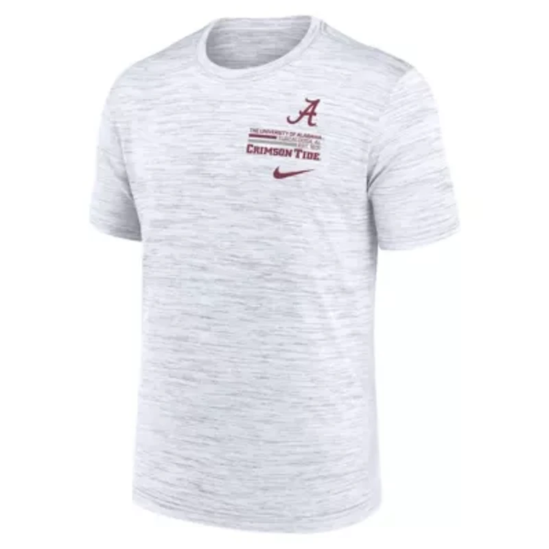 Alabama Crimson Tide NCAA Nike Velocity Stacked Dri-FIT T-Shirt