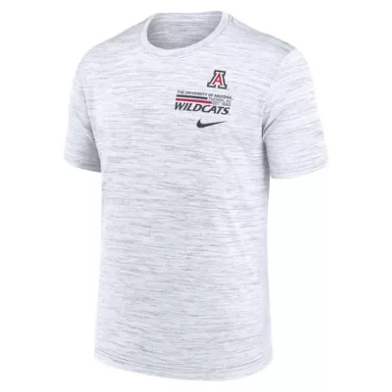 NCAA Nike Arizona Wildcats Velocity Stacked Dri-FIT T-Shirt