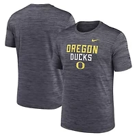 NCAA Nike Oregon Ducks Campus Center Stack Velocity Dri-FIT T-Shirt