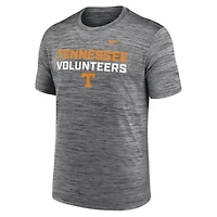 NCAA Nike Tennessee Volunteers Campus Center Stack Velocity Dri-FIT T-Shirt