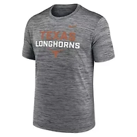NCAA Nike Texas Longhorns Campus Center Stack Velocity Dri-FIT T-Shirt