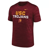 NCAA Nike USC Trojans Campus Center Stack Velocity Dri-FIT T-Shirt
