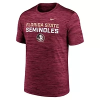 NCAA Nike Florida State Seminoles Campus Center Stack Velocity Dri-FIT T-Shirt