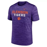 NCAA Nike Clemson Tigers Campus Center Stack Velocity Dri-FIT T-Shirt