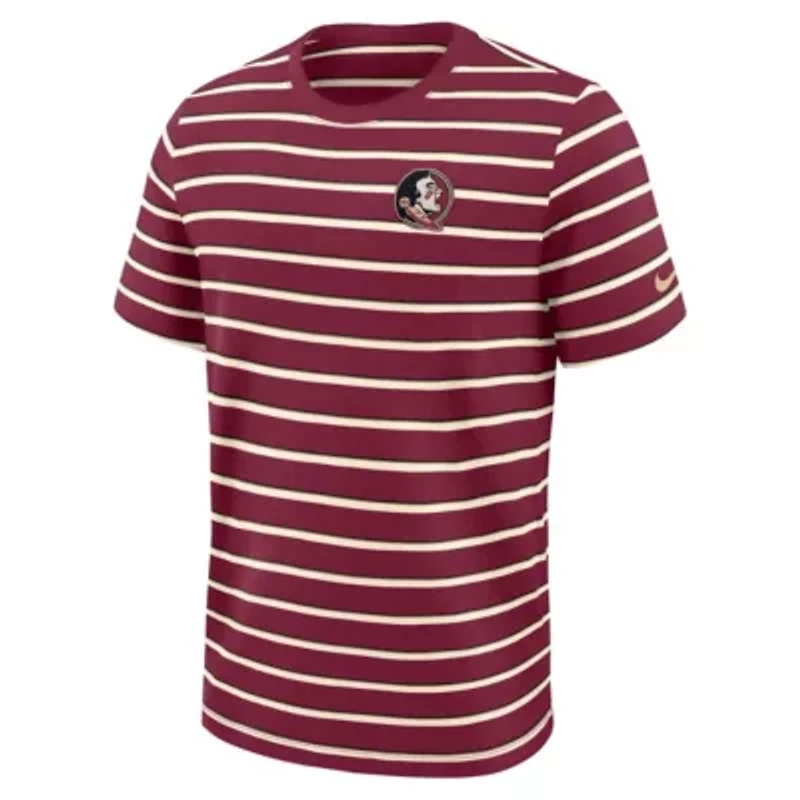 NCAA Nike Florida State Seminoles Athletic Prep Legacy Summit Stripe T-Shirt