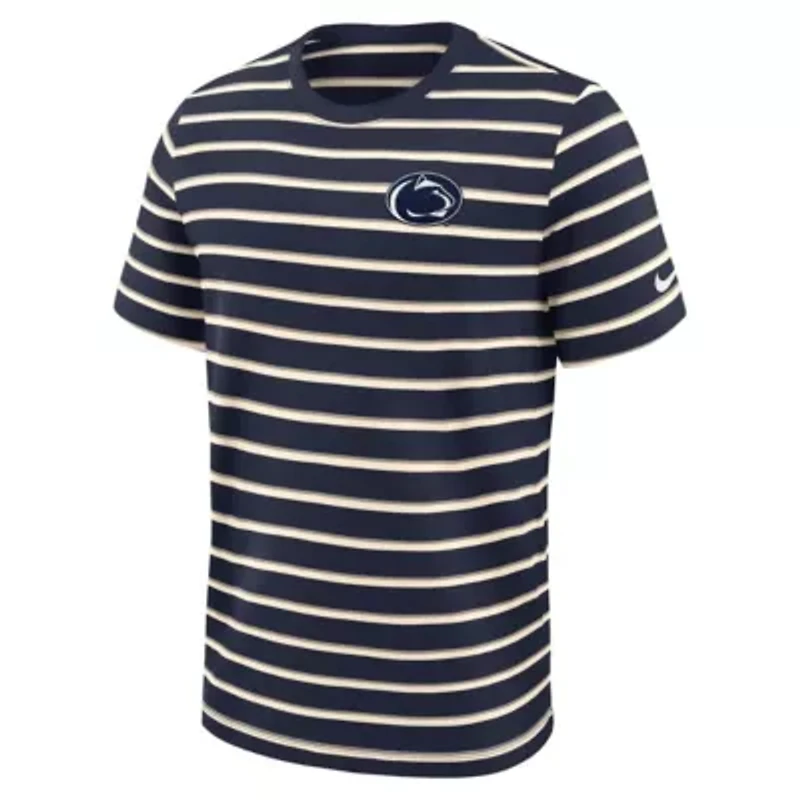 NCAA Nike Penn State Nittany Lions Athletic Prep Legacy Summit Stripe T-Shirt