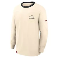 Alabama Crimson Tide NCAA Nike Athletic Prep Max90 Pocket Logo Long Sleeve T-Shirt