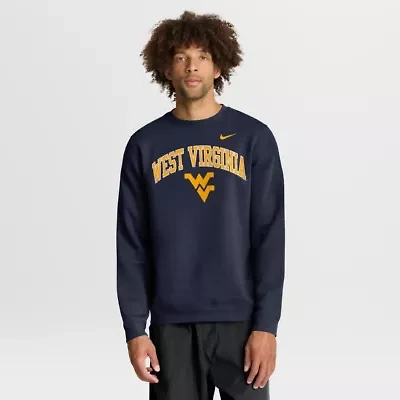 NCAA Nike West Virginia Mountaineers Arch Pullover Sweatshirt