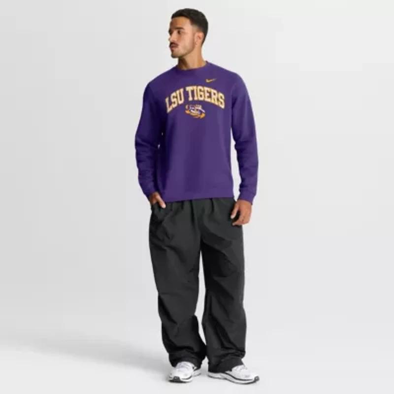 NCAA Nike LSU Tigers Arch Pullover Sweatshirt