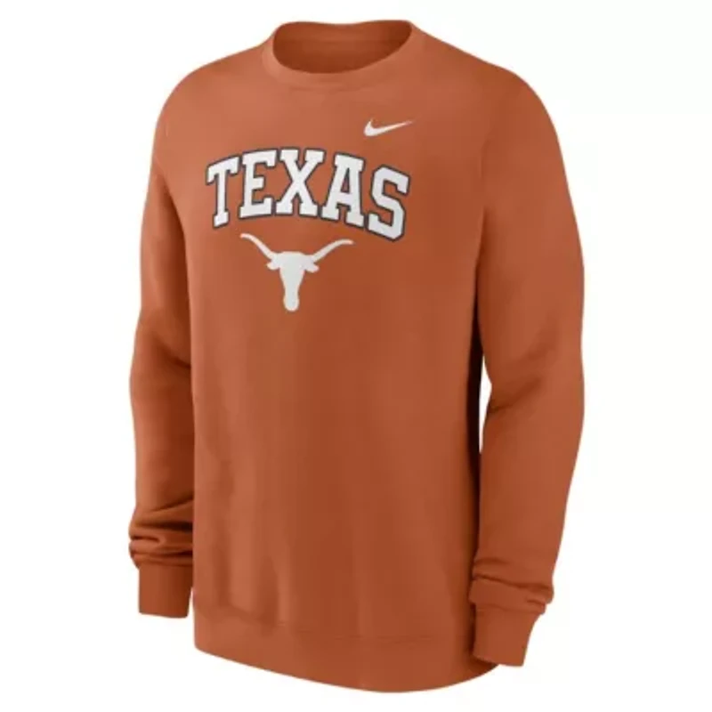 NCAA Nike Texas Longhorns Arch Pullover Sweatshirt