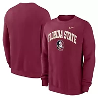 NCAA Nike Florida State Seminoles Arch Pullover Sweatshirt