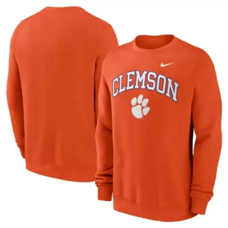 NCAA Nike Clemson Tigers Arch Pullover Sweatshirt