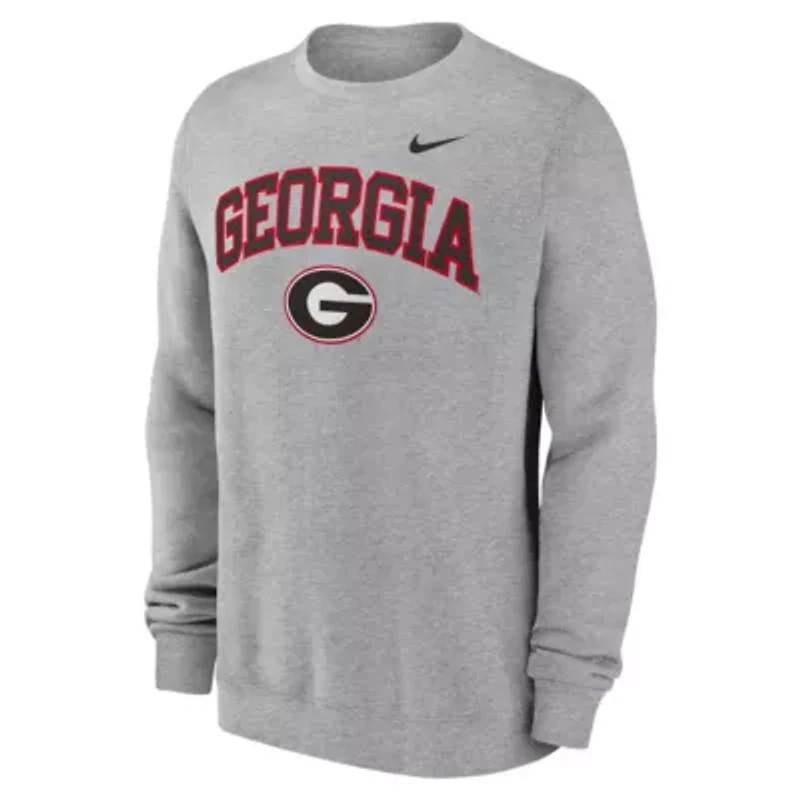 NCAA Nike Georgia Bulldogs Arch Pullover Sweatshirt