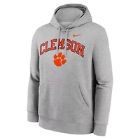 NCAA Nike Clemson Tigers Club Fleece Arch Pullover Hoodie