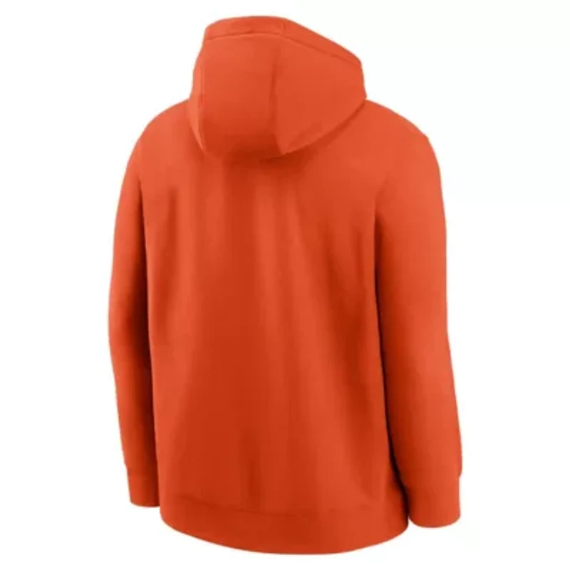 NCAA Nike Clemson Tigers Club Fleece Arch Pullover Hoodie
